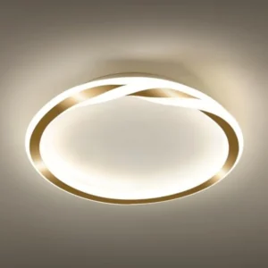 16inch Modern LED Ceiling Light Flush Mount Light Fixture Bright Ceiling Lamp for Closet Bathroom Hallway Bedroom Kitchen Circl